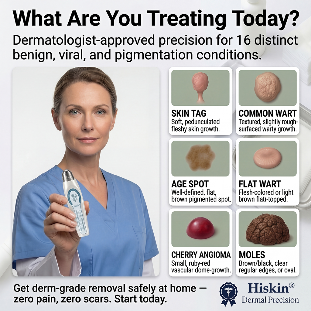 Only 10 left! 🌟 𝐇𝐢𝐬𝐤𝐢𝐧® Wart Removal Roll-On Pen is now 30% off—help reduce the appearance of warts in just 1–3 weeks. Once sold out, it won’t return until next year! 180-day money-back guarantee, completely risk-free.