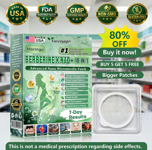 🎀🎀 𝐂𝐚𝐫𝐞𝐔𝐩𝐥𝐢𝐟𝐭® 𝑴𝒆𝒕𝒂𝒃𝒐𝒍𝒊𝒄 𝑵𝒂𝒏𝒐 𝑴𝒊𝒄𝒓𝒐𝒏𝒆𝒆𝒅𝒍𝒆 𝑷𝒂𝒕𝒄𝒉🇺🇸(𝐉𝐮𝐬𝐭 𝐨𝐧𝐜𝐞 𝐚 𝐝𝐚𝐲, 𝐯𝐢𝐬𝐢𝐛𝐥𝐞 𝐜𝐡𝐚𝐧𝐠𝐞𝐬 𝐢𝐧 𝟕 𝐝𝐚𝐲𝐬）𝘽𝙚𝙧𝙗𝙚𝙧𝙞𝙣𝙚 + 𝙈𝙤𝙧𝙞𝙣𝙜𝙖 𝙁𝙤𝙧𝙢𝙪𝙡𝙖 ✅ 𝐅𝐨𝐫 𝐨𝐛𝐞𝐬𝐢𝐭𝐲, 𝗟𝗼𝗼𝘀𝗲 𝘀𝗸𝗶𝗻,𝐝𝐢𝐚𝐛𝐞𝐭𝐞𝐬, 𝐬𝐥𝐞𝐞𝐩 𝐚𝐩𝐧𝐞𝐚, 𝐣𝐨𝐢𝐧𝐭 𝐢𝐬𝐬𝐮𝐞𝐬, 𝐚𝐧𝐝 𝐦𝐨𝐫𝐞 💯💯