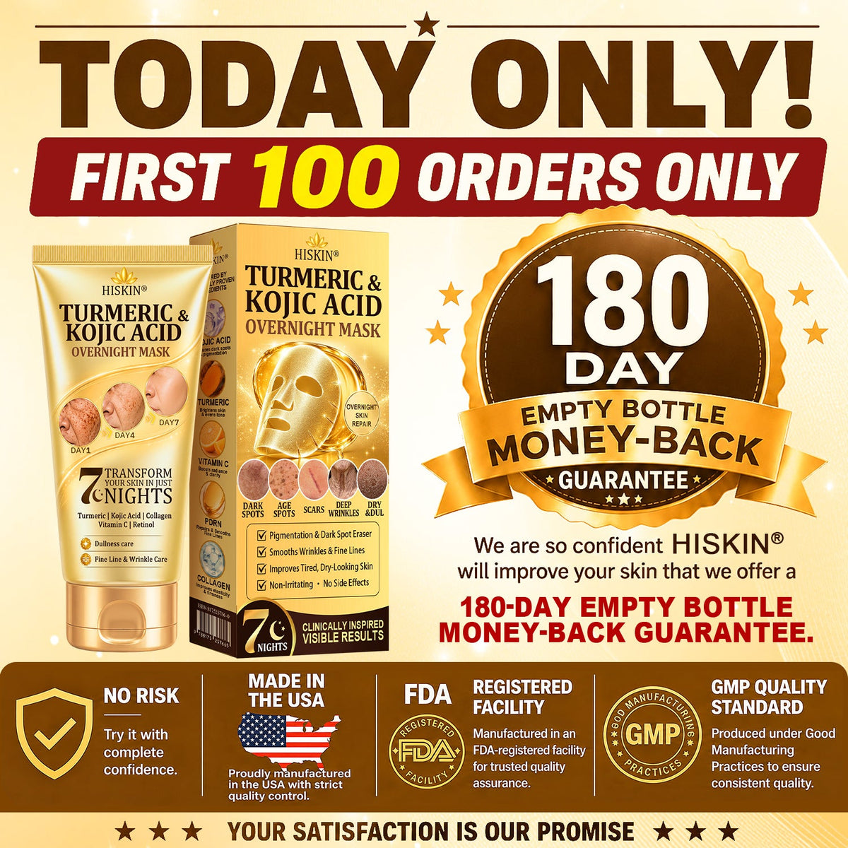𝑶𝒇𝒇𝒊𝒄𝒊𝒂𝒍 𝑺𝒕𝒐𝒓𝒆 | 𝐍𝐞𝐰! ✨ 𝐇𝐢𝐬𝐤𝐢𝐧® 𝐓𝐮𝐫𝐦𝐞𝐫𝐢𝐜 × 𝐊𝐨𝐣𝐢𝐜 𝐀𝐜𝐢𝐝 𝐎𝐯𝐞𝐫𝐧𝐢𝐠𝐡𝐭 𝐏𝐞𝐞𝐥-𝐎𝐟𝐟 𝐌𝐚𝐬𝐤 — 𝐅𝐚𝐝𝐞 𝐒𝐭𝐮𝐛𝐛𝐨𝐫𝐧 𝐃𝐚𝐫𝐤 𝐒𝐩𝐨𝐭𝐬 & 𝐒𝐦𝐨𝐨𝐭𝐡 𝐕𝐢𝐬𝐢𝐛𝐥𝐞 𝐖𝐫𝐢𝐧𝐤𝐥𝐞𝐬 𝐖𝐡𝐢𝐥𝐞 𝐘𝐨𝐮 𝐒𝐥𝐞𝐞𝐩 🌙✨ 𝐓𝐮𝐫𝐦𝐞𝐫𝐢𝐜 × 𝐊𝐨𝐣𝐢𝐜 𝐀𝐜𝐢𝐝 × 𝐏𝐞𝐩𝐭𝐢𝐝𝐞𝐬 ✅ 𝐎𝐧𝐞 𝐒𝐭𝐞𝐩 𝐚 𝐍𝐢𝐠𝐡𝐭 · 𝐕𝐢𝐬𝐢𝐛𝐥𝐞 𝐂𝐡𝐚𝐧𝐠𝐞𝐬 𝐢𝐧 𝟕 𝐍𝐢𝐠𝐡𝐭𝐬 💯